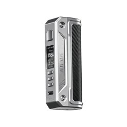 Lost Vape Thelema Solo 100W Mod Silver Carbon Fiber