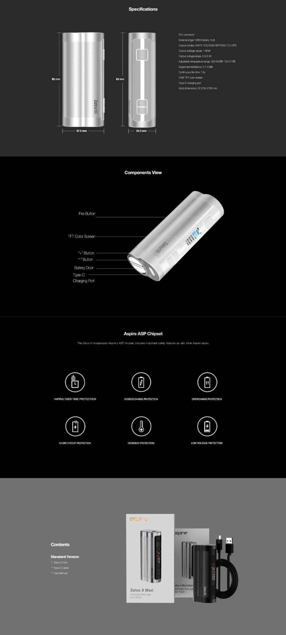 Mod Zelos X Mod Info
