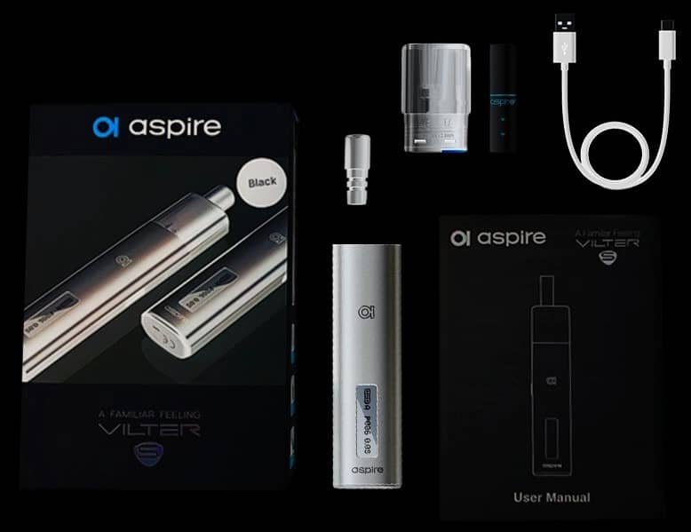 Aspire Vilter S Kit Pod Packege