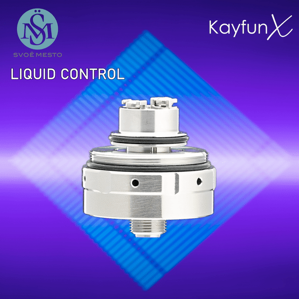 Svoemesto Kayfun X 2022 MTL RTA Liquid Control