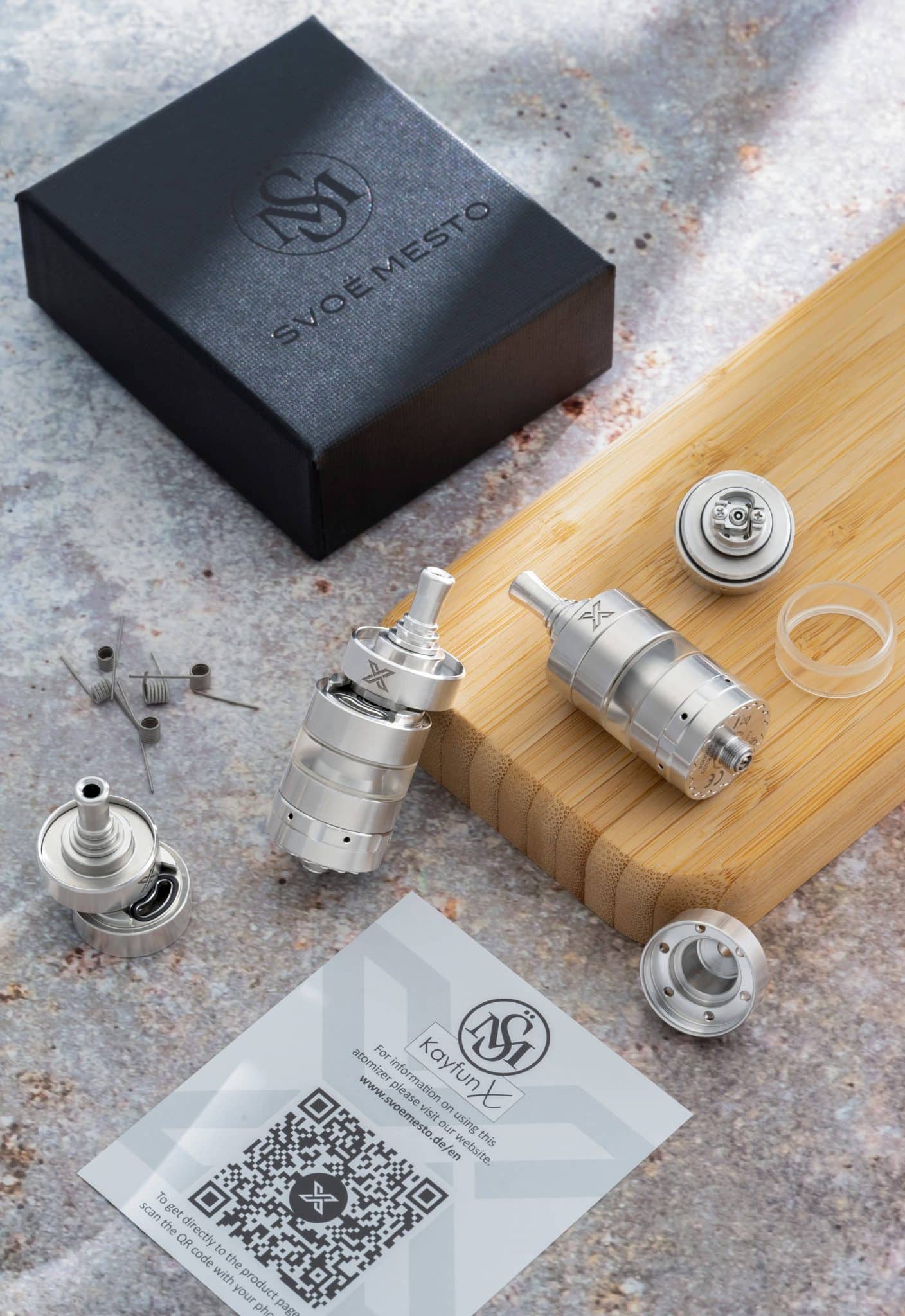 Svoemesto Kayfun X 2022 MTL RTA Packege