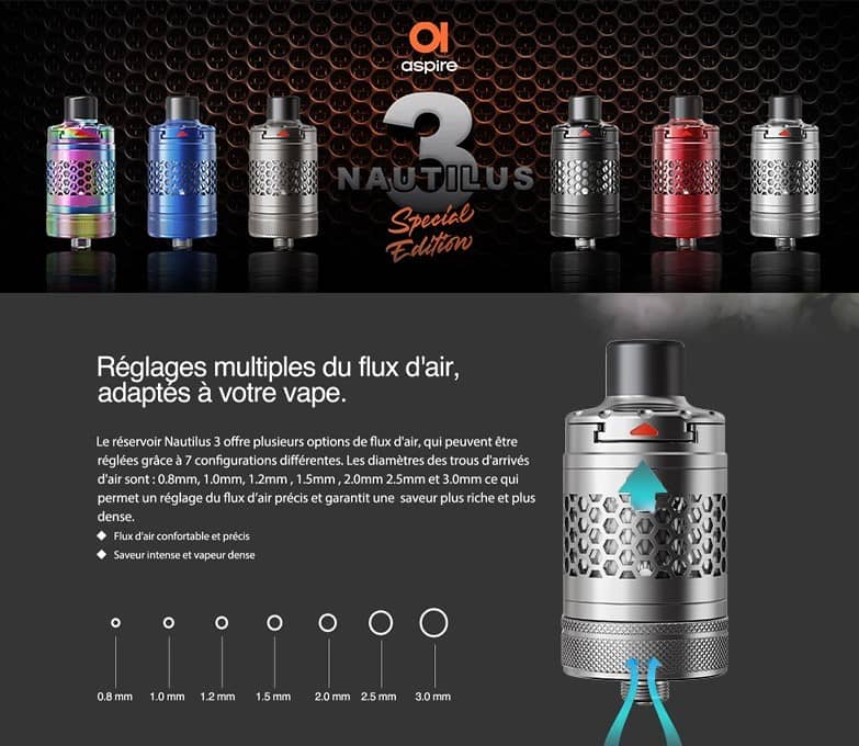 Aspire Nautilus 3 Special Edition 4ml Banner