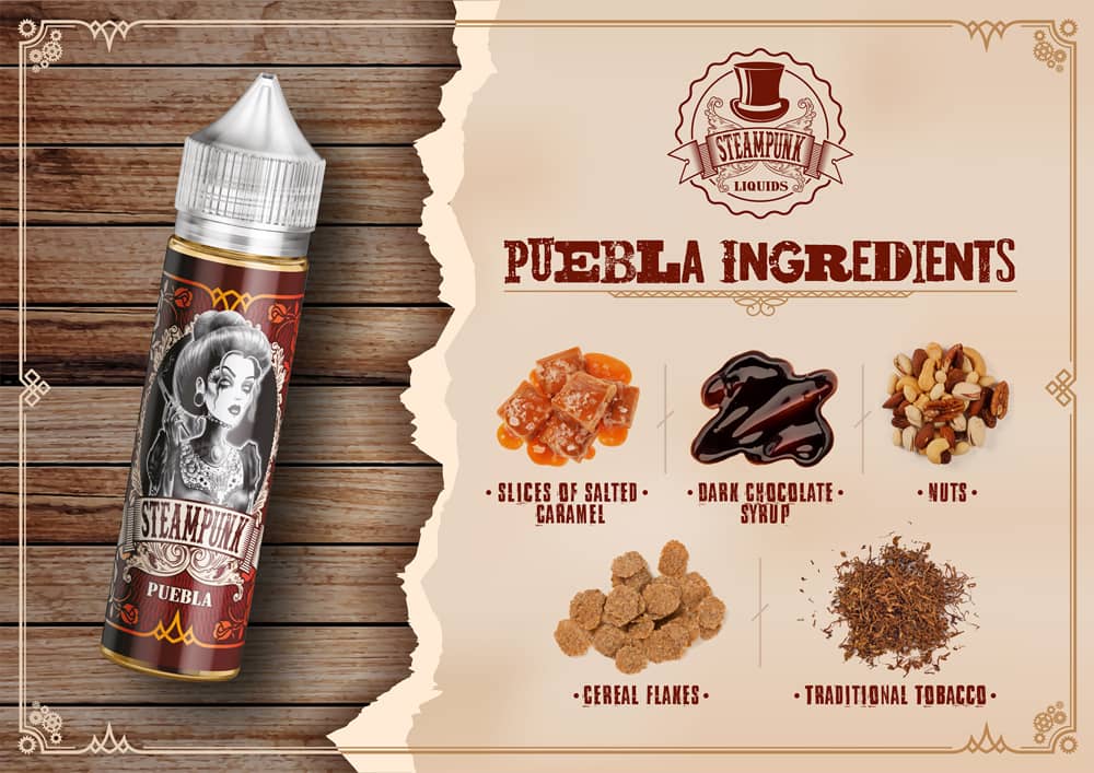 Steampunk Puebla 20ml for 60ml Banner