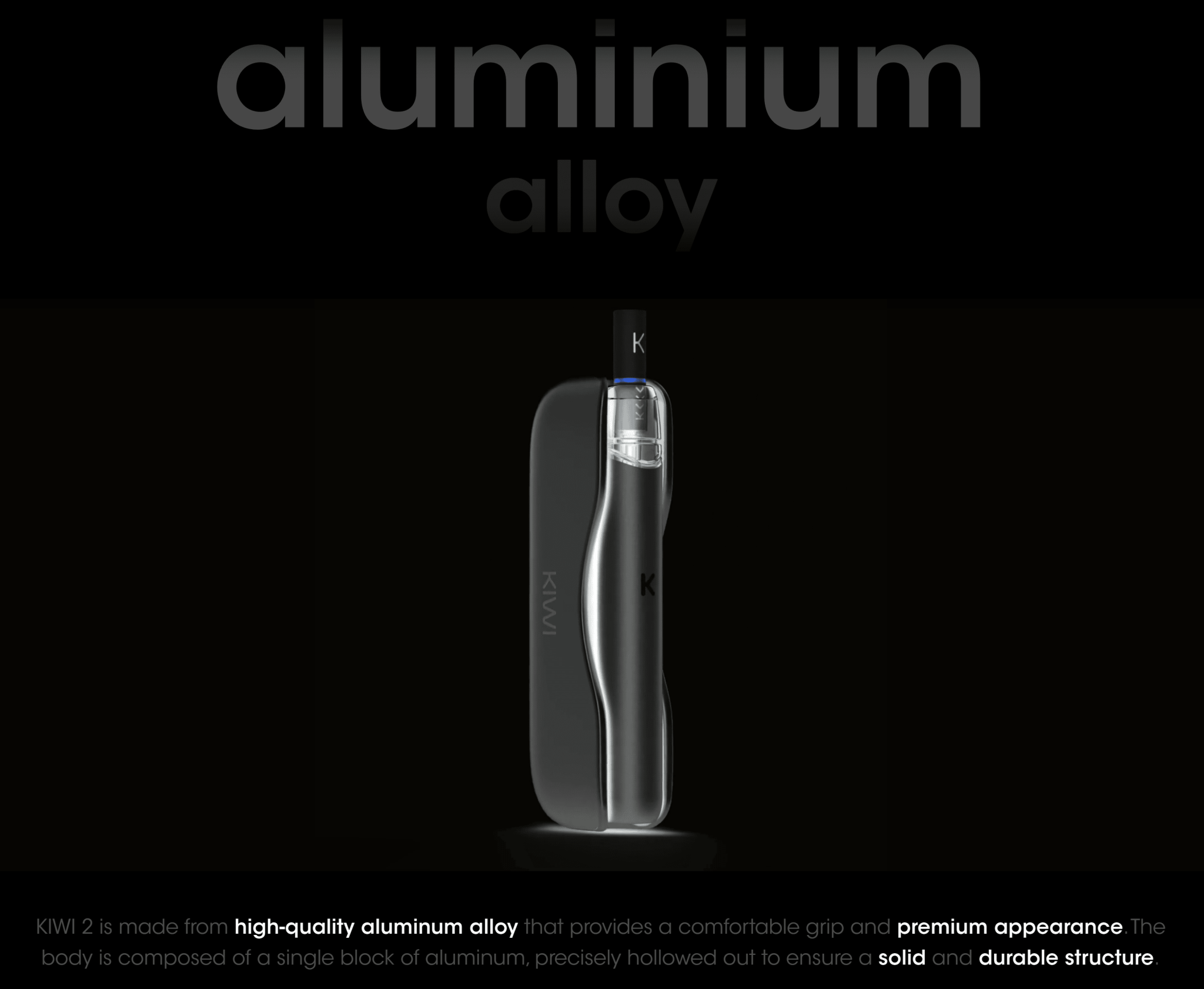 KIWI™ 2 MTL Starter Kit Banner1