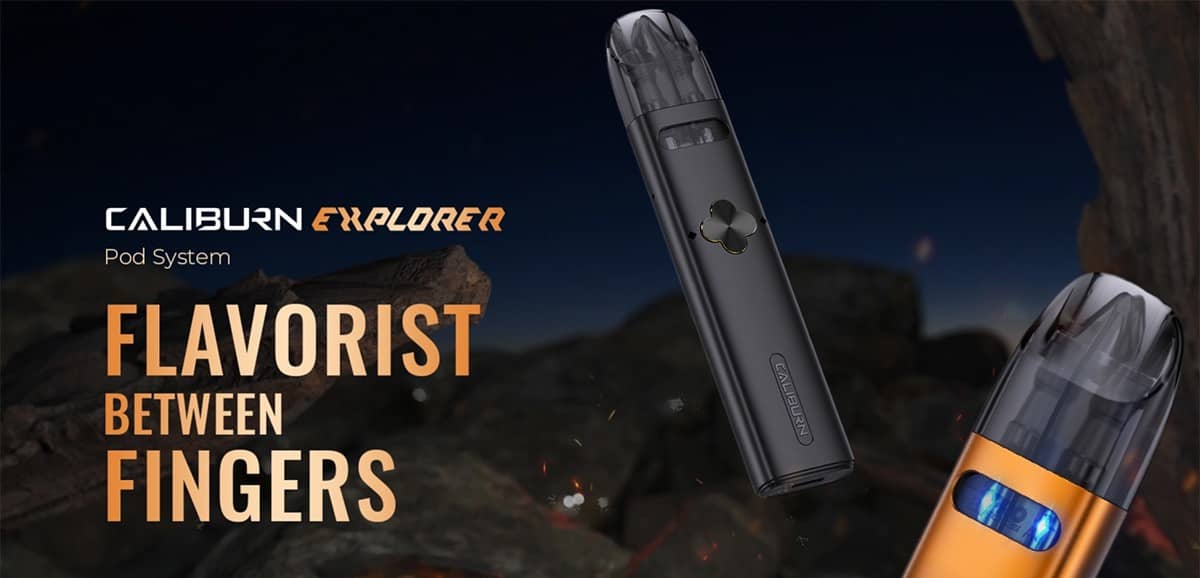 Uwell Caliburn Explorer Pod Kit 1000mAh 4ml Banner1