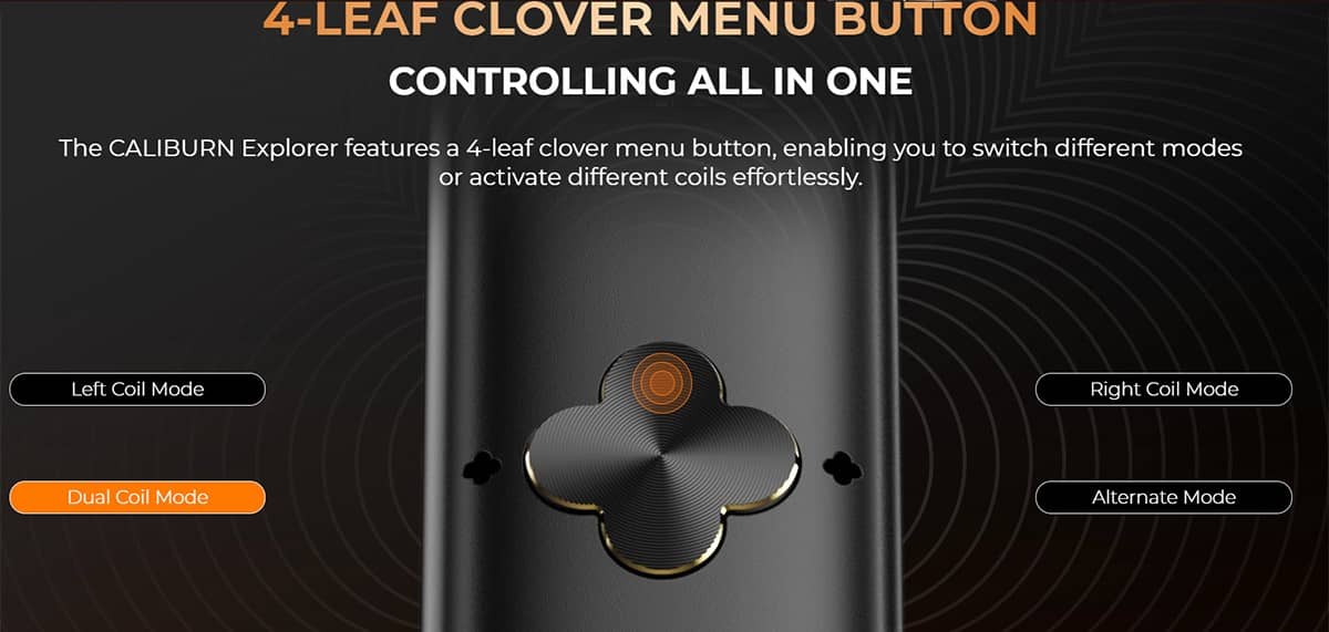 Uwell Caliburn Explorer Pod Kit 1000mAh 4ml Banner3