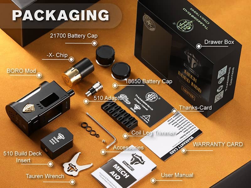 Tauren Mech Chip 2 in 1 Boro Mod AIO Limited Edition Banner4