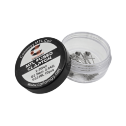 Coilology MTL SS316L MTL Fused Clapton 0.64ohm Ø2.5mm 10pcs_