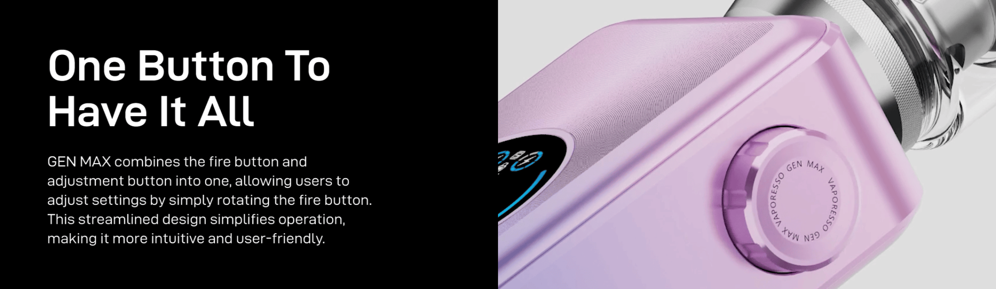 Vaporesso Max Box Mod 220W 18650 Banner4