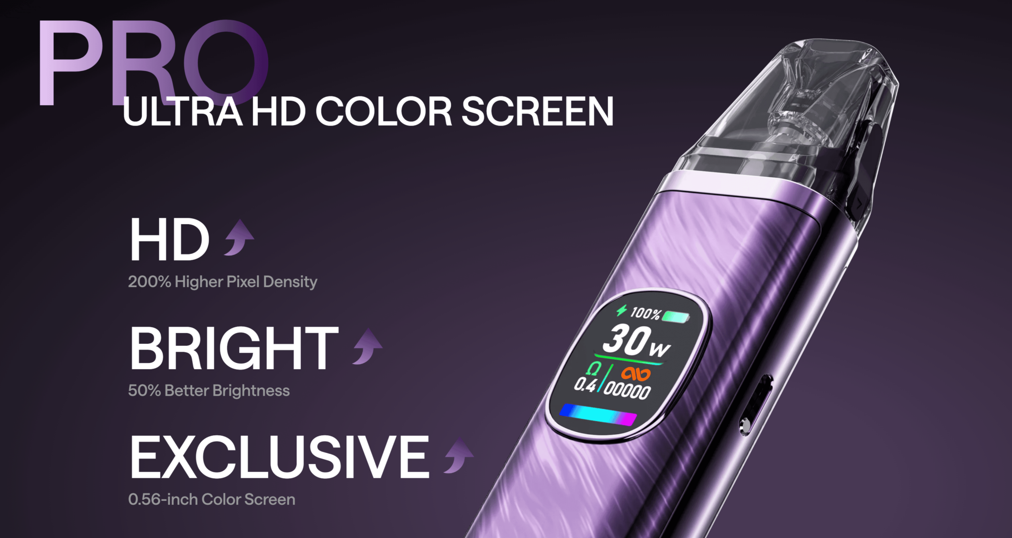 OXVA Xlim Pro 2 1300mAh Pod Vape Kit Banner5