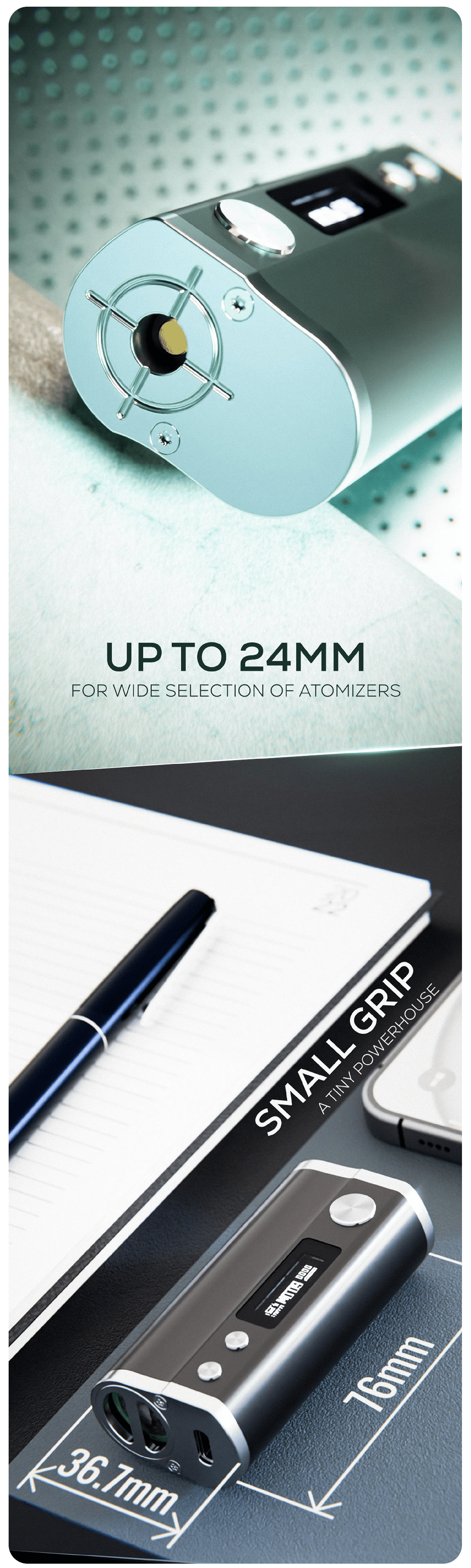 YiHi SXmini MQ Class 60W Box Mod Banner2