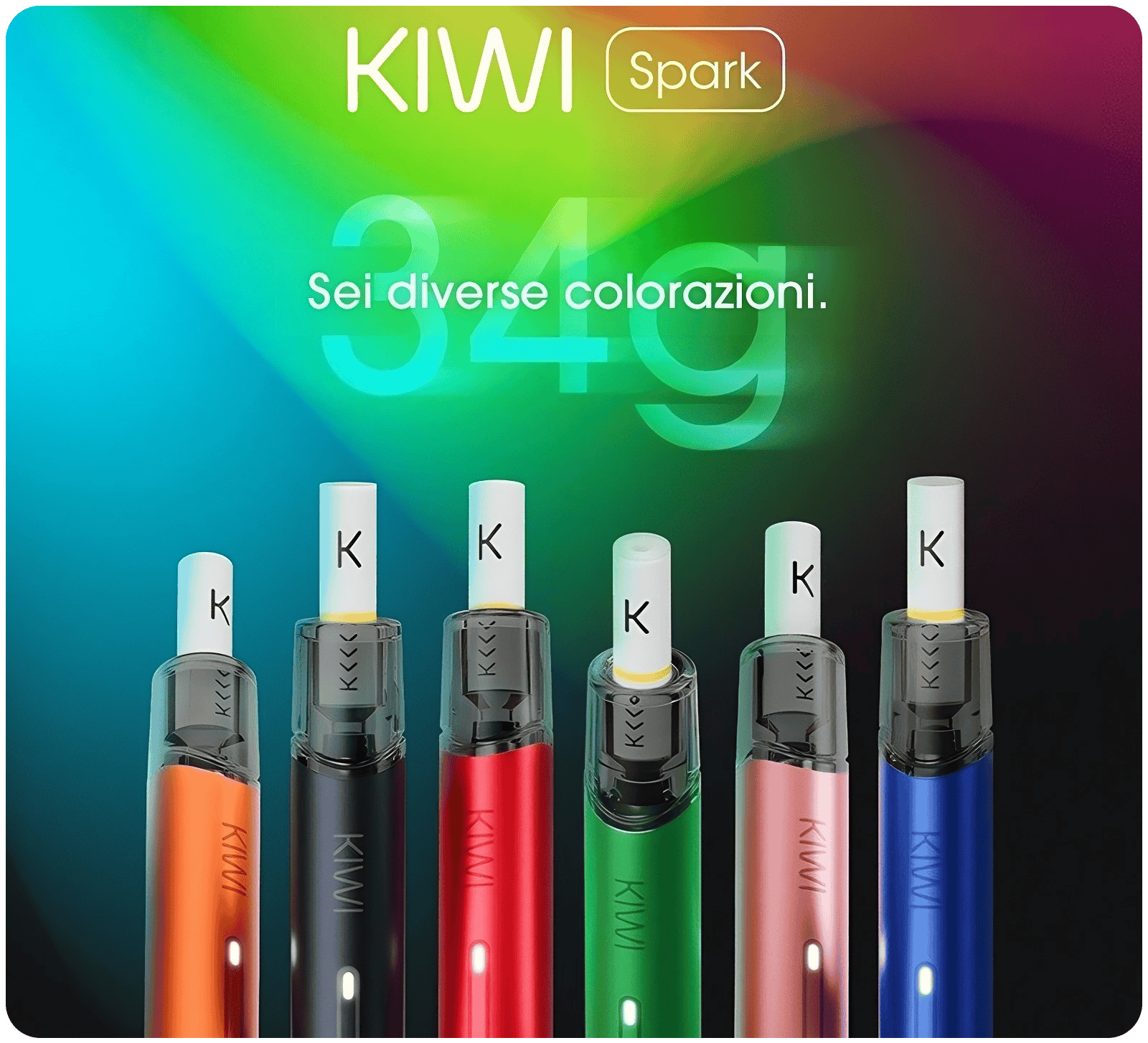 Kiwi Vapor Spark MTL Pod Kit Banner1