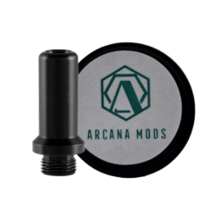 Arcana Slim Drip Tip Black POM by Arcana Mods