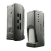 Republic Dual Squonk Box Mod Matte Black by Vaperz Cloud x Grimm Green