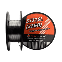 Fumytech SS316L Resistance Wire 22GA 10m