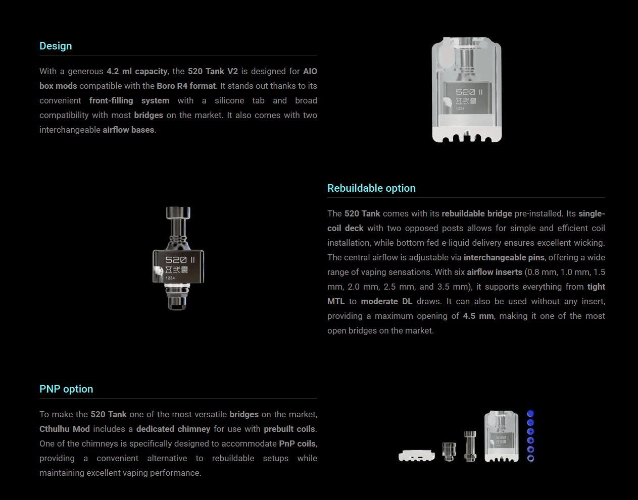 520 Boro Tank V2 4.2ml by Cthulhu Mod Banner2