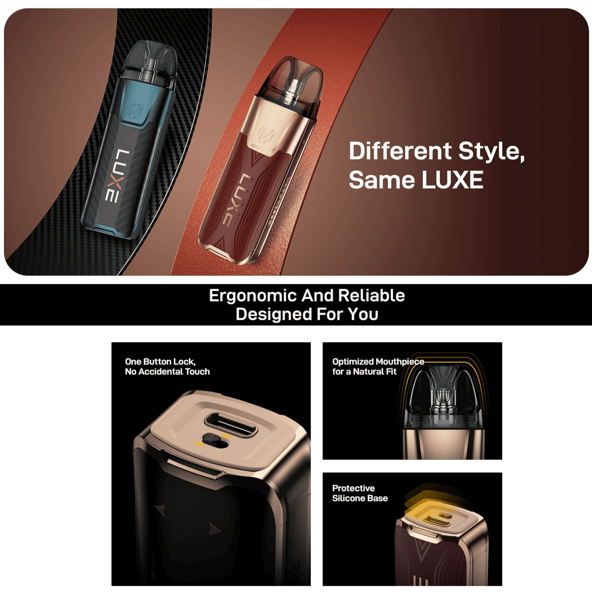 Vaporesso LUXE XR Max 2 Pod Mod Kit 5ml 80W 3200mAh Banner6