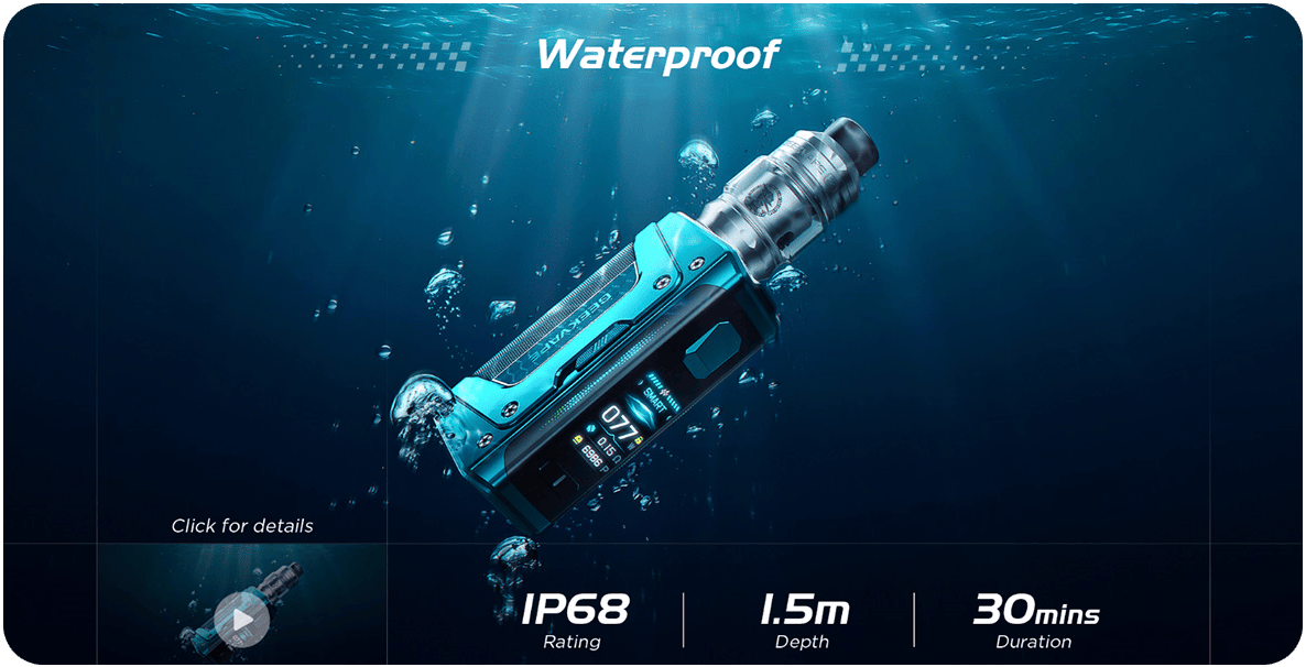 Geekvape Aegis Legend 5 200W 2x18650 Box Mod Banner4