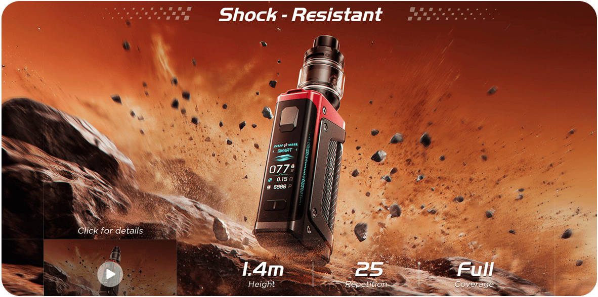 Geekvape Aegis Legend 5 200W 2x18650 Box Mod Banner5