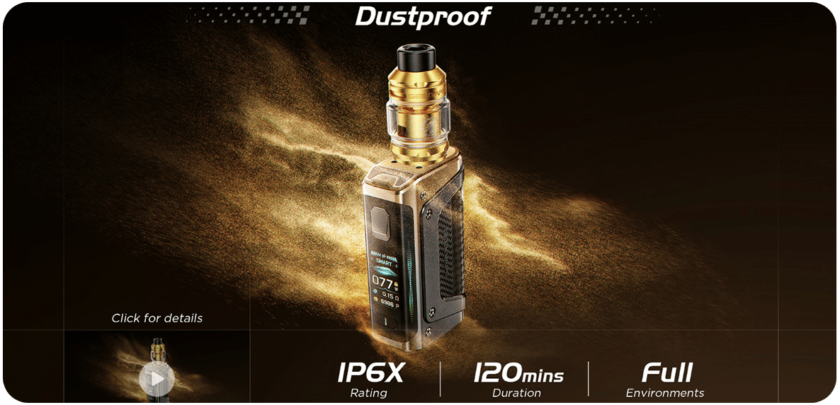 Geekvape Aegis Legend 5 200W 2x18650 Box Mod Banner6